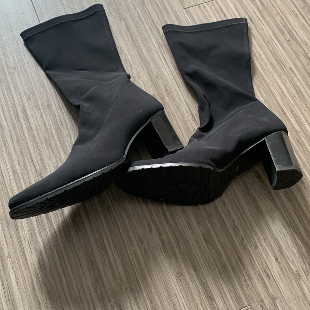 Black boots